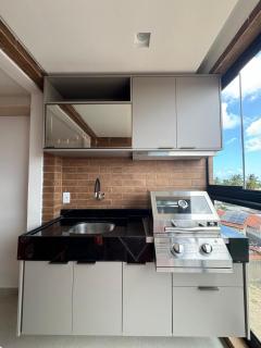 Apto completo em Cabedelo, proximo a João Pessoa com 2 quartos, cozinha completa e ar condicionado e varanda Gourmet - 3