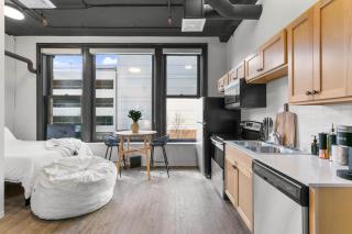 Downtown Spokane Studio Walkable & Secure Stay - 1