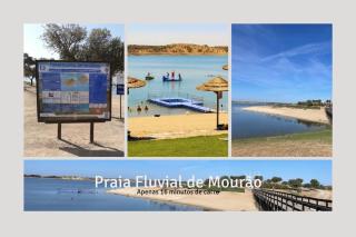 Casa Inteira e Ampla com 10 Camas, Refúgio Familiar em Granja Mourão, Próxima à Praia Fluvial e Castelo - Granja - 1