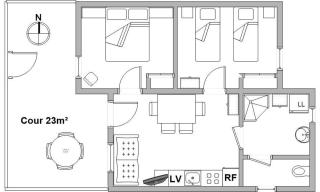 Cottage 46 m2 - 400m plage et piscine - - Six-Fours-les-Plages - 2