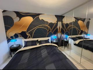 Sète vue mer, secteur des plages, T3 de standing climatisé avec grande terrasse - 3