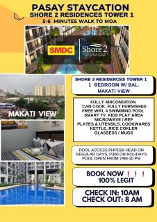 Shore 2 Residences Tower 1 Staycation - Manila - 0
