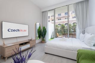 Brand New Studio & Large Green Terrace in JVC - Dubaï - 8