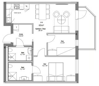 Modern Flat In Trysil Alpine Lodge - Trysil - 9