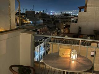 Urban cozy penthouse with city view - Atene - 2