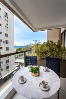 Copacabana Paradise, Ocean View, Balcony & 2 Baths - Rio de Janeiro - 9