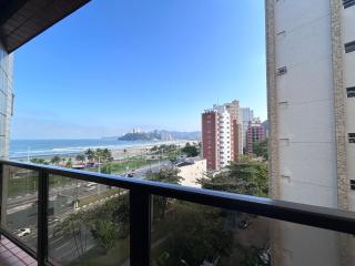 FLAT EM FRENTE A PRAIA SANTOs - São Vicente - 0