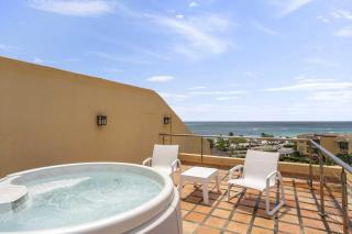 Beachfront - Tropical Penthouse 1BR condo - BG532 - Palm-Eagle Beach - 7