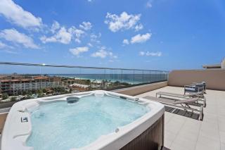 Beach View- Scenic View Penthouse 2BR condo- LV607 - Palm-Eagle Beach - 8
