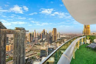 Luxury 2BR with Skyline and Sea Views, Near Burj Khalifa & Dubai Mall - 5
