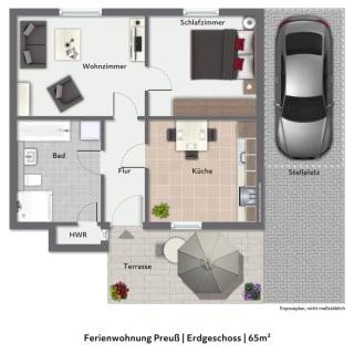 Ferienwohnung Preuß am Schweriner See - Hohen Viecheln - 6