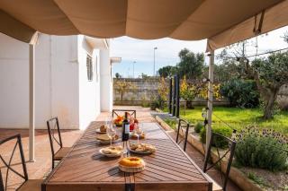 Sunrise Apartment in Villa With Private Parking and Air Conditioning - Porto Cesareo - 0