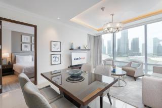 Elegant 1BR with Burj Khalifa views - 9