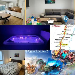 Europapark à 11km Suite Lune avec Jacuzzi - 8