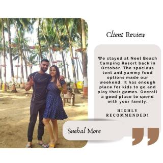 Neel beach camping - Nandgaon - 4