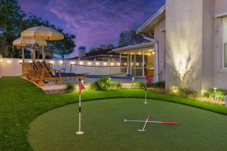 5 Br Tiki Bar Retreat Pool Hot Tub Putt Putt Games - 7