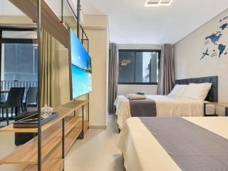 Modern Kitchen Balcony Studio Air conditioning - 4