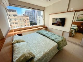 Modern Flamengo Apartment Fast Wi-Fi - 30m Metro - 600m Beach - 9