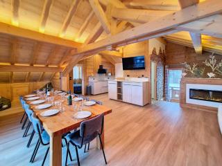 Chalet luxueux 12 pers, près des pistes, TV dans chambres, parking privé - FR-1-416-224 - La Toussuire - 6