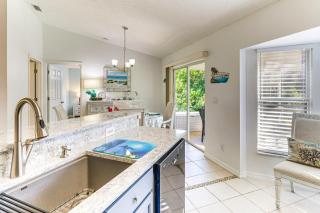 Private Yard & Screened Patio: Sunny Sebastian Gem - 1