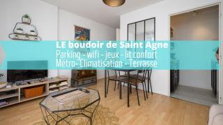 Le boudoir de Saint-Agne, Clim, Métro, Parking - Toulouse - 0