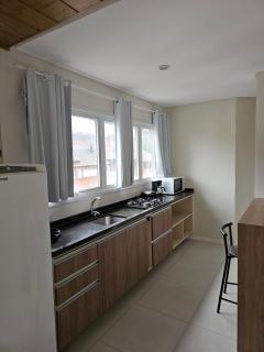Apartamento 1 suíte a 500m da rua coberta para 4 pessoas - Gramado - 3