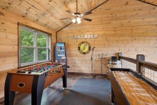 Enjoy Peace and Serenity 2BR Cabin with Hot Tub, Games & Mountain Views in Cobbly Knob Family & Pet Friendly - 6