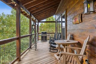 Enjoy Peace and Serenity 2BR Cabin with Hot Tub, Games & Mountain Views in Cobbly Knob Family & Pet Friendly - 4