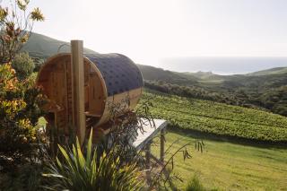 Barrique Studio with Sauna at Barrelled Wines Raglan - Raglan - 2
