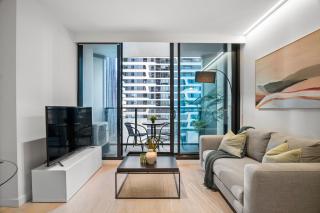 Cozy & Romantic 1BR Apt in Melbourne CBD with Pool and Gym - Melbourne - 9