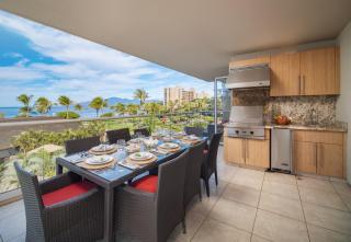Oceanfront Views Above Dukes - Wrap Around Lanai - Outdoor Kitchen Honua Kai H351 - Lahaina - 8
