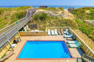 7080 Cool Breeze Oceanfront Pool Elevator - Nags Head - 0