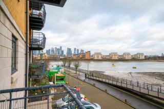 Large Modern 2Bedroom 2Bathroom Apartment London Cutty Sark Greenwich Close to Canary Wharf, 02 - Perfect for long stay - Londra - 5