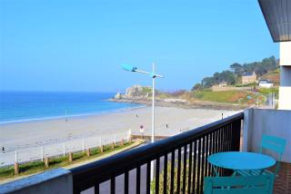 Appartement 2 chambres avec superbe vue mer sur la plage de Trestrignel à PERROS-GUIREC - Réf 834 - Perros-Guirec - 3