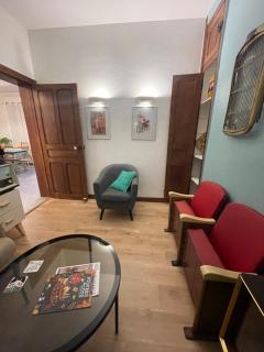 La Maison Vintage à Montreuil sur mer 3 Chambres - Jardin - 6 personnes - Wifi - Neuville-sous-Montreuil - 4