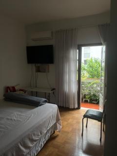 Quarto amplo Cama Queen em Apartamento Duplex - São Paulo - 8