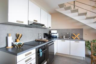 Sur la plage de Grand Case - Entièrement rénové - 2ch duplex - 6p - 3