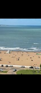 Vista plena playa las toscas - Mar del Plata - 1