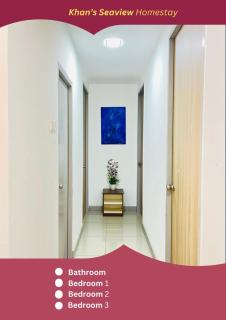 Khan's Seaview Homestay at Pangsapuri Ladang Tanjung - near KTCC & Drawbridge - - 6