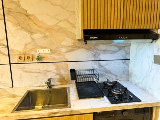 Apt Embarcadero 2BR with Netflix & Pool - Pondokpucung - 8