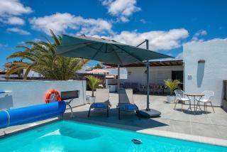 Schönes Ferienhaus in Playa Blanca mit Privatem Pool - Playa Blanca - 4