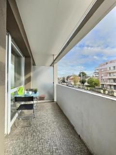 Les beaux arts - Appartement privé 65 m2- Terrasse et Parking couvert - Wifi - Metz - 2