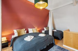 maremar - Design-Maisonette am Holzmarkt - Luxus Boxspringbetten - Arbeitsplatz - Loggia - Verden - 7