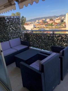 Meublé de tourisme classé 3 étoiles - 2 pièces avec terrasse et parking - Antibes - 7