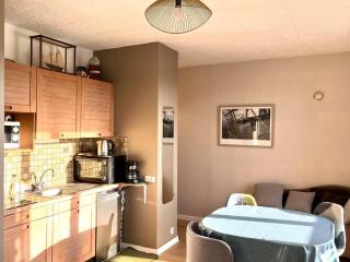 Studio cosy pour 2 pers. avec parking à Perros-Guirec, près de la plage St Guirec - FR-1-368-436 - 8