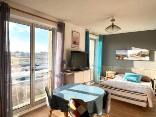 Studio cosy pour 2 pers. avec parking à Perros-Guirec, près de la plage St Guirec - FR-1-368-436 - 6