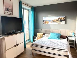 Studio cosy pour 2 pers. avec parking à Perros-Guirec, près de la plage St Guirec - FR-1-368-436 - 3