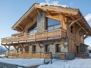 Chalet luxueux à l'Alpe d'Huez, ski-in/ski-out, sauna, jacuzzi, animaux admis - FR-1-645-81 - Huez - 0