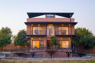 ELIVAAS Signature Pet-friendly 4-BHK Farmstay With Private Pool, Garden & Gazebo - 0