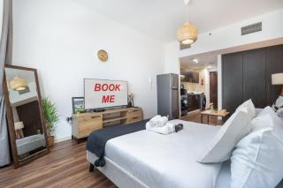 Calm Studio Apartment Right by the Golf Courses in Sports City - 4